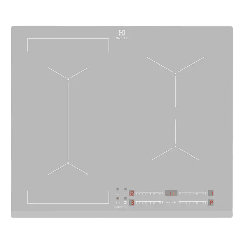 Integreeritav induktsioonpliidiplaat Bridge-tsooniga ELECTROLUX EIV63440BS, 60 cm, 4 keeduala, Infinite tsoonid, puuteslider-juhtimine, PowerBoost, taimer, lapselukk, hõbedane – 3
