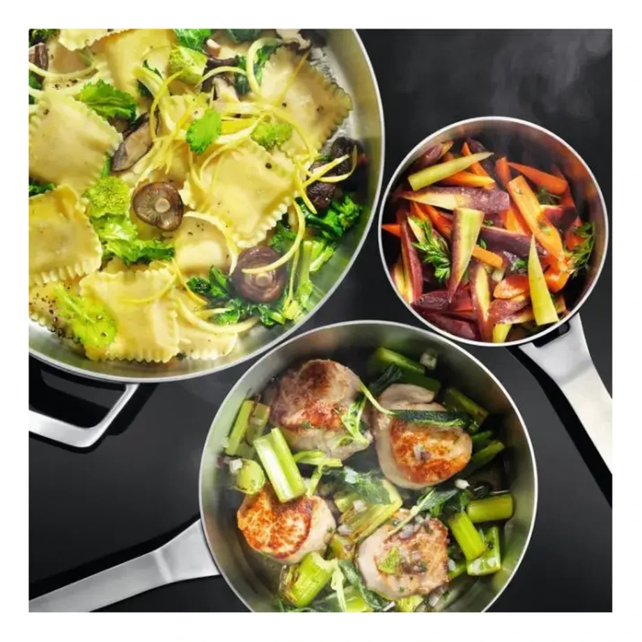 Induktsioonpliidiplaat Bridge-tsooniga ELECTROLUX EIV63440BW, 60 cm, 4 keeduala, valge, puutejuhtimine, PowerBoost – 11