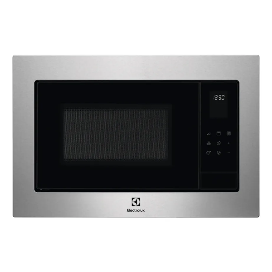 Integreeritav mikrolaineahi grilliga ELECTROLUX EMS4253TEX, 25 L, 900 W, 1000 W grill, roostevaba teras/must, puutetundlik LCD-juhtimine, automaatprogrammid, lapselukk