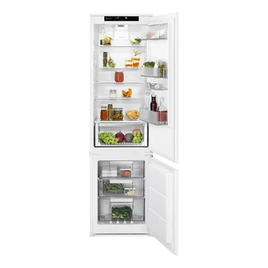 Integreeritav No Frost külmik alumise sügavkülmaga ELECTROLUX ENS6TE19S, 213/60 L, 188,4 cm, E klass, inverterkompressor, liughinged - 3
