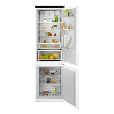 Integreeritav No Frost külmik alumise sügavkülmikuga ELECTROLUX ENT6MD18S3, 180 cm, 55 cm, 192+61 L, E energiaklass, 34