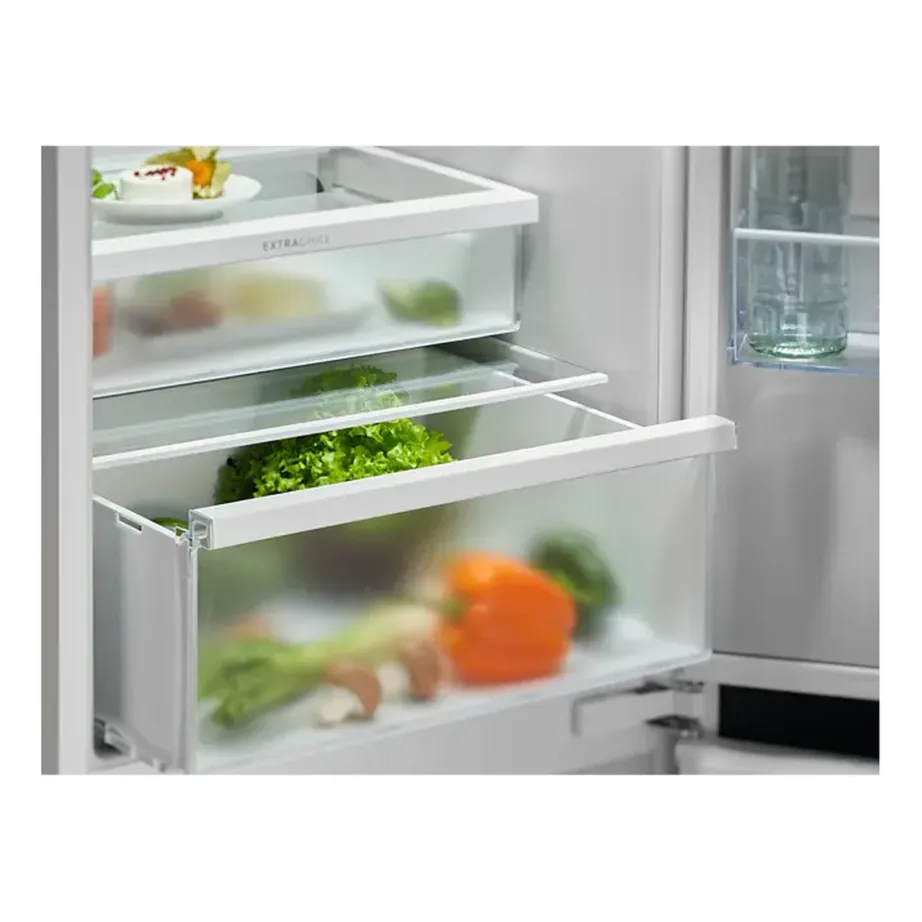 Integreeritav No Frost külmik alumise sügavkülmikuga ELECTROLUX ENT6MD18S3, 180 cm, 55 cm, 192+61 L, E energiaklass, 34 dB, valge – 12