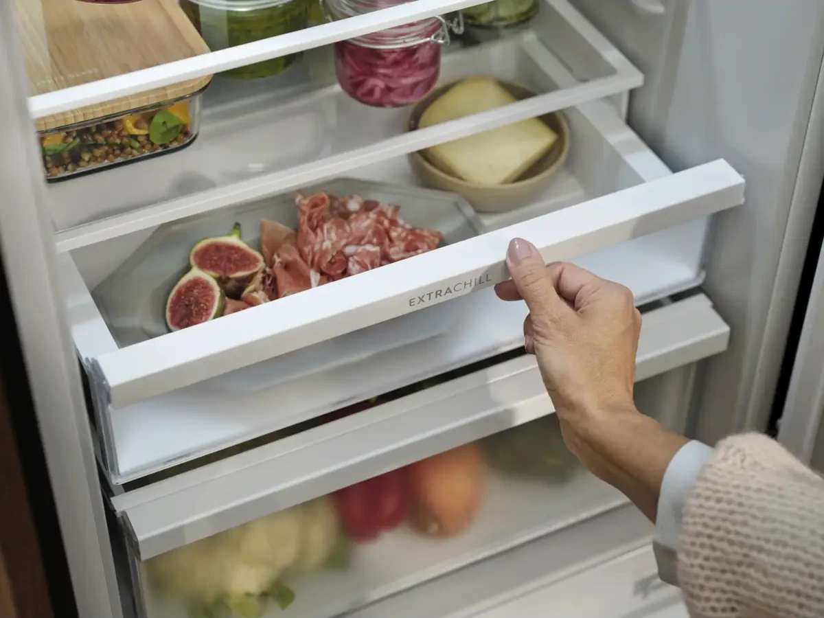 Electrolux ENT6MD19S3 Extra Chill sahtel sobib liha ja juustu värskeks hoidmiseks