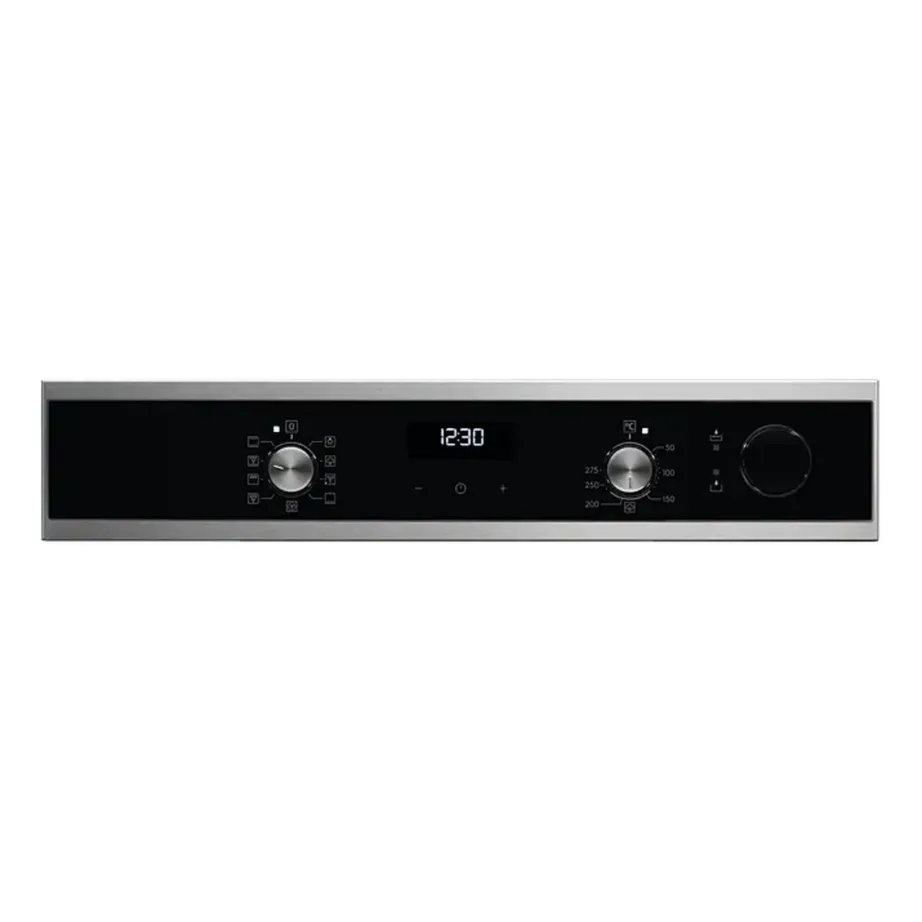 Integreeritav aurufunktsiooniga elektriahi Electrolux EOC5E70X, 72 l, SteamCrisp, AquaClean, konvektsioon, A-kl, 60 cm, roostevaba/must, LED taimer, teleskoopsiinid – 7