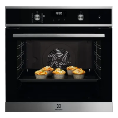 Integreeritav auru- ja pöördõhufunktsiooniga elektriahi Electrolux EOD5C71X, 72 L, 60 cm, SteamBake, lihatermomeeter,