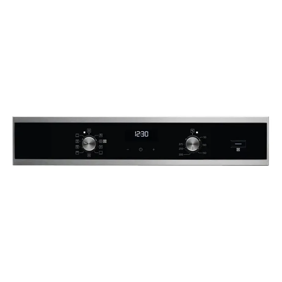 Integreeritav auru- ja pöördõhufunktsiooniga elektriahi Electrolux EOD5C71X, 72 L, 60 cm, SteamBake, lihatermomeeter, 1-tasemel teleskoopsiinid, A energiaklass, roostevaba/must, LED-taimer, katalüütiline puhastus - 7