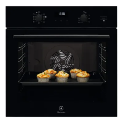 Integreeritav aurulisandiga elektriahi Electrolux EOD5H70Z, 72 l, SteamBake, AquaClean, A-klassi, 60 cm, must