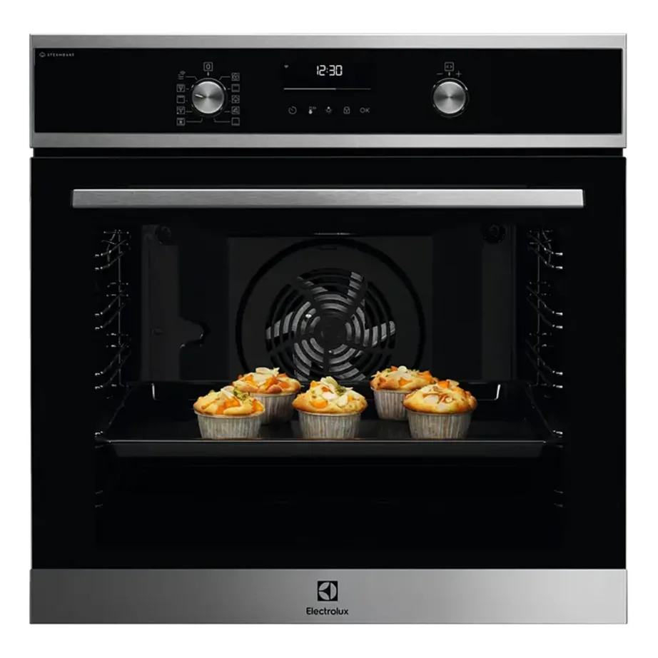 Integreeritav SteamBake elektriahi pirolüüsiga ELECTROLUX EOD6P66WX, 72 l, A+, 60×60 cm, Wi‑Fi, 45 automaatprogrammi, konvektsioon, roostevaba teras/must – 3