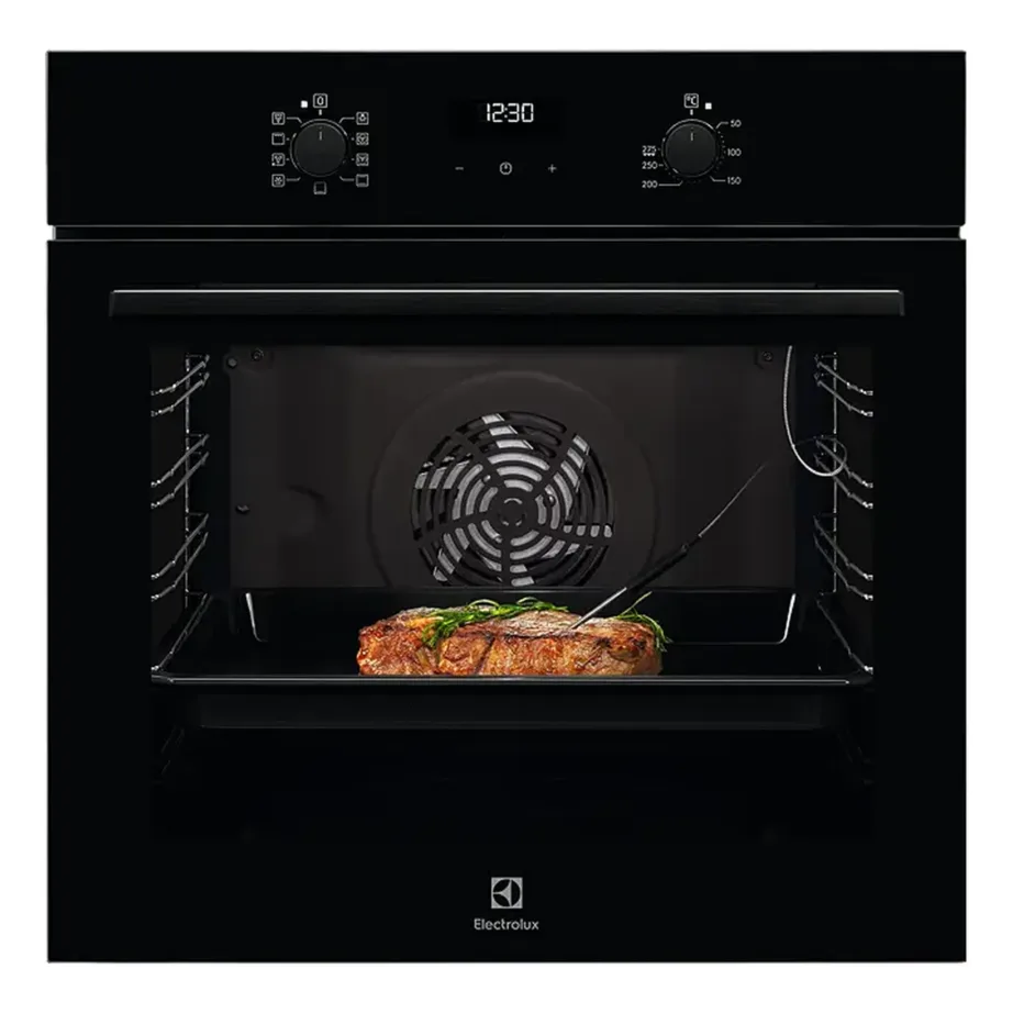 Integreeritav elektriahi lihatermomeetriga ELECTROLUX EOE5C71Z, 72 l, A energiaklass, pöördõhk, must, LED ekraan, teleskoopsiinid – 2