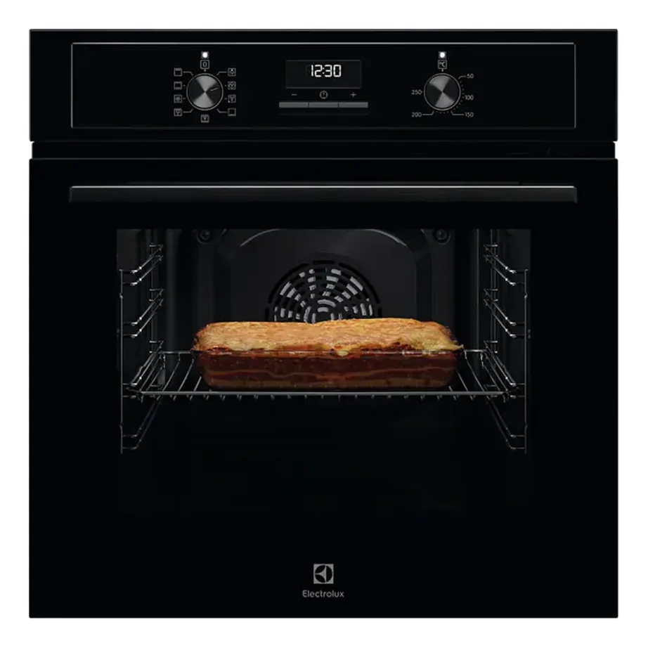 Integreeritav elektriahi pöördõhuga Electrolux EOF3H40BK, 60 cm, 65 l, A energiaklass, AquaClean puhastus, 8 küpsetusrežiimi, grill, must – 2