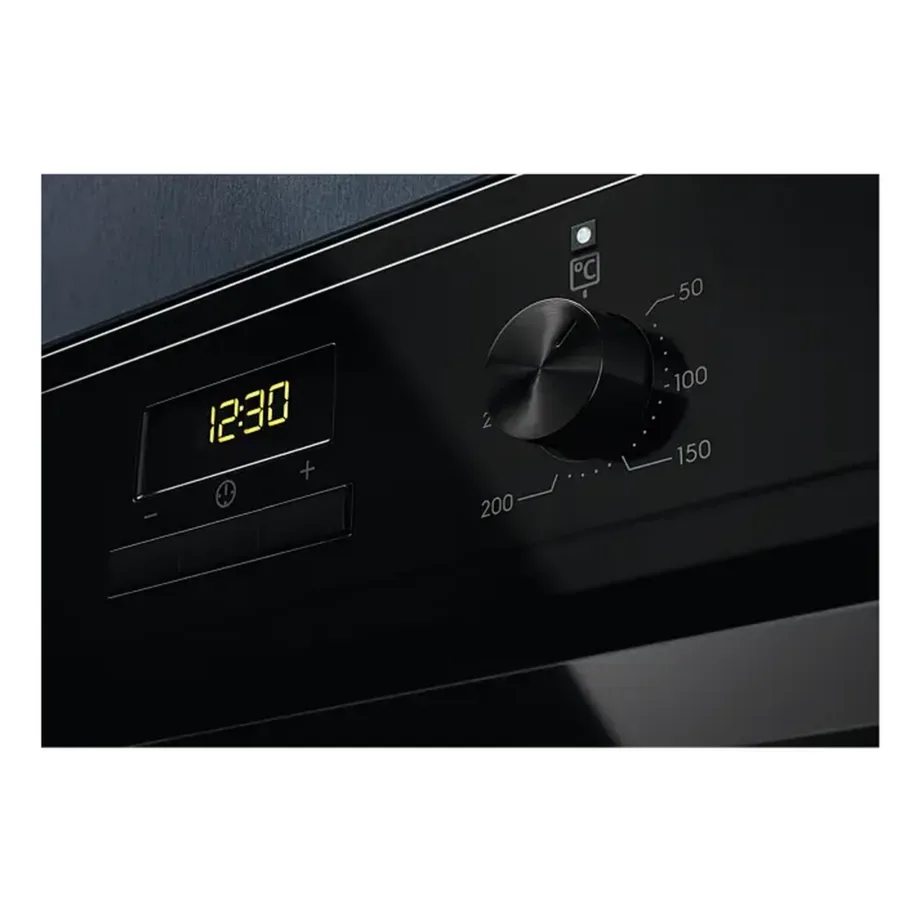 Integreeritav elektriahi pöördõhuga ELECTROLUX EOF3H50BK, 65 l, AquaClean puhastus, 9 funktsiooni, A energiaklass, teleskoopsiini 1 tase, 60 cm, must – 4