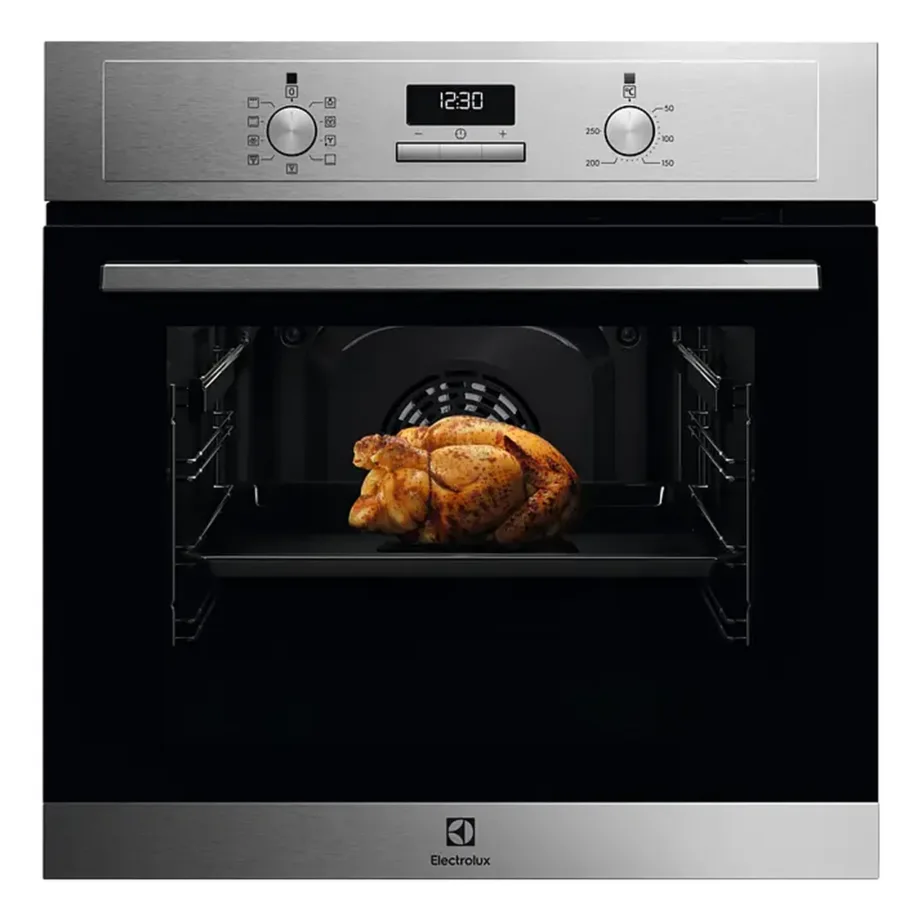 Integreeritav elektriahi pöördõhuga Electrolux EOF3H50BX, 65 l, A energiaklass, AquaClean puhastus, teleskoopsiinid 1 tase, roostevaba teras, 60×60 cm – 2