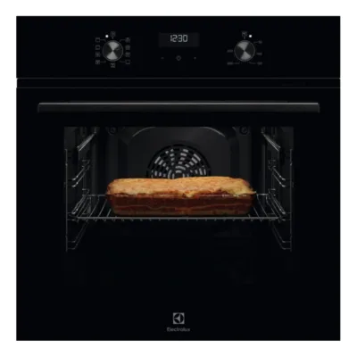 Integreeritav elektriahi pöördõhu ja AquaClean puhastusega ELECTROLUX EOF5H50BZ, 65 l, A energiaklass, 60 cm, must