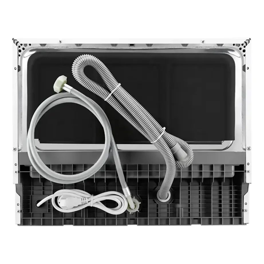 Kompaktne integreeritav nõudepesumasin 6 nõudekomplektile ELECTROLUX ESL2500RO, 60 cm, 49 dB, 6 programmi, 4 temperatuuri, 6.5 l, F energiaklass, roostevabast terasest sisekorpus, valge – 3