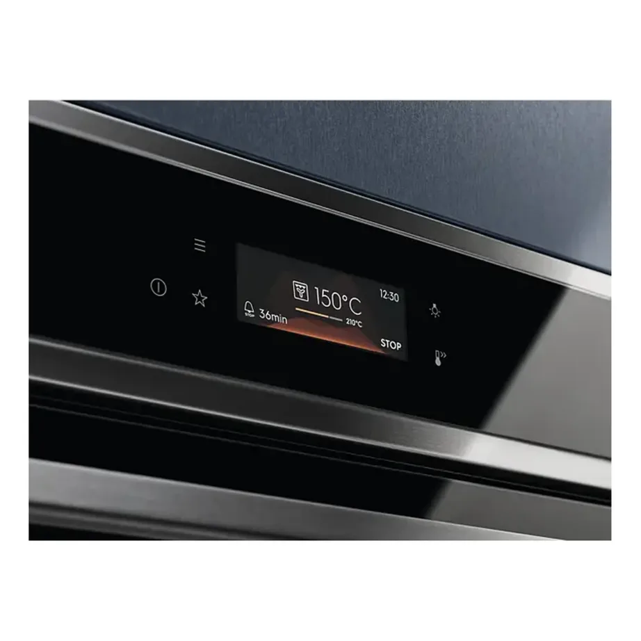 Integreeritav mikrolaineahi grill- ja pöördõhufunktsiooniga ELECTROLUX EVM8E09X, 44 L, 1000 W mikrolaine, 1200 W grill, inverter, puutetundlik TFT-ekraan, roostevaba/must – 9