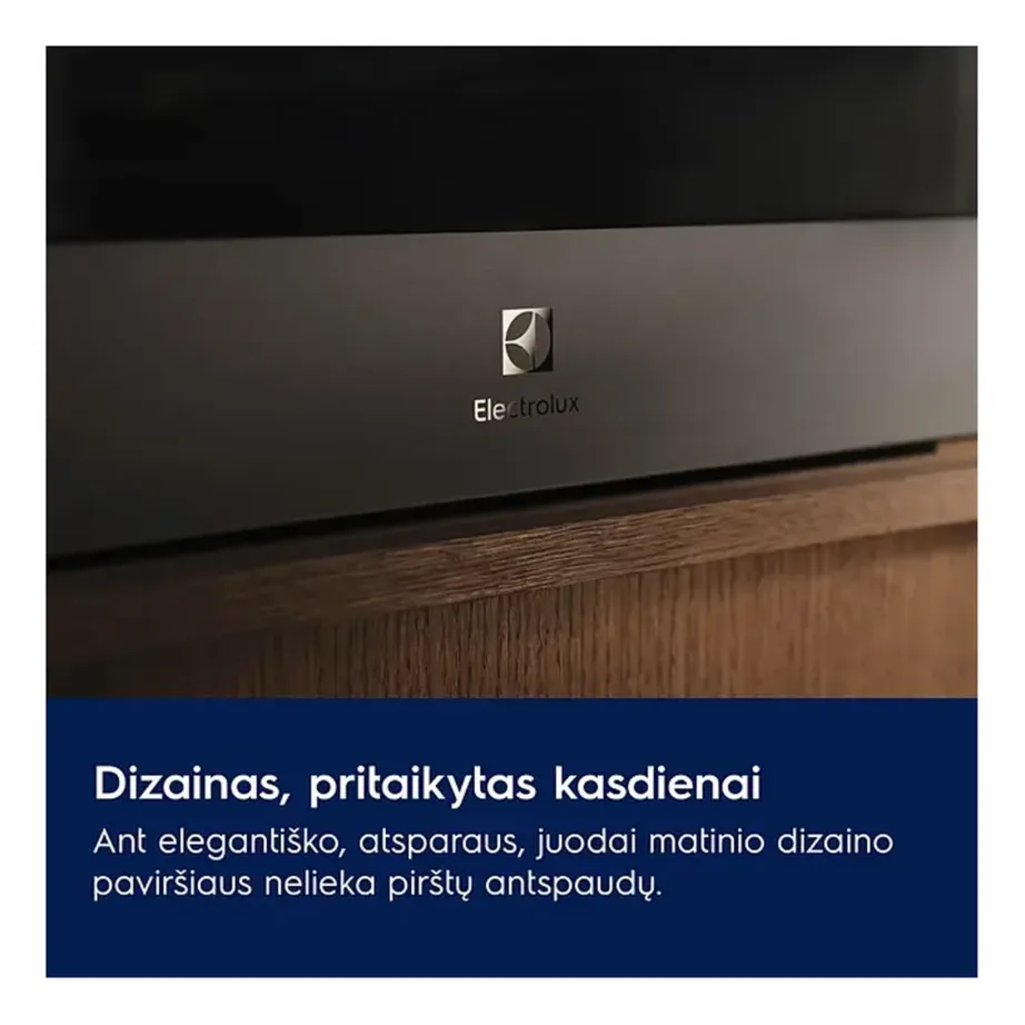 Integreeritav mikrolaineahi grilliga Electrolux EVM9E2XT, 44 l, 1000 W, 1200 W grill, konvektsioon, Wi-Fi, inverter, puutetundlik ekraan, must matt, paigaldus 45x56x55 cm – 4