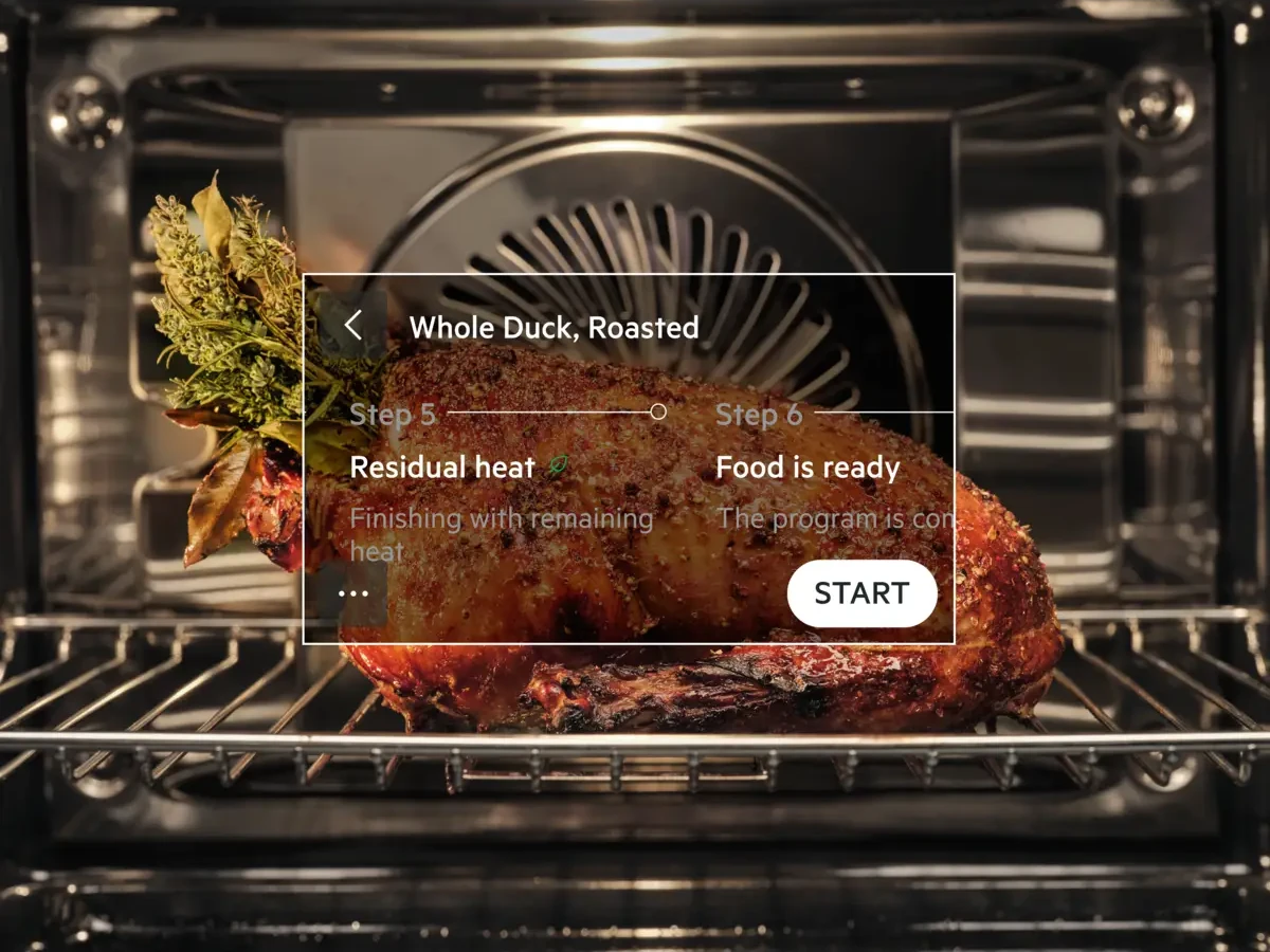 Electrolux EVM9E2XT CookSmart Touch ekraan automaatsete toiduvalmistamisprogrammidega