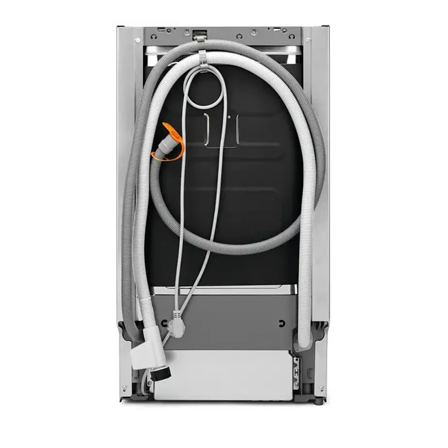 Integreeritav 45 cm nõudepesumasin AirDry kuivatusega Electrolux KEAD2100L, 9 nõudekomplekti, F-klassi energiatõhusus, 9.9 l/tsükkel, 47 dB, PerfectFit liughinged, valge – 6