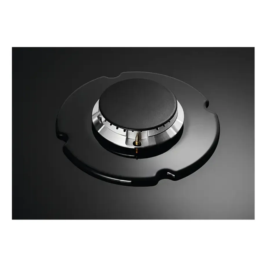 Gaasipliidiplaat karastatud klaasiga Electrolux KGG6407K, 60 cm, 4 keeduala, must, küljel nupud, vajutus-süüde, malmist potitoed, gaasilekke kaitse, LPG düüsid – 6