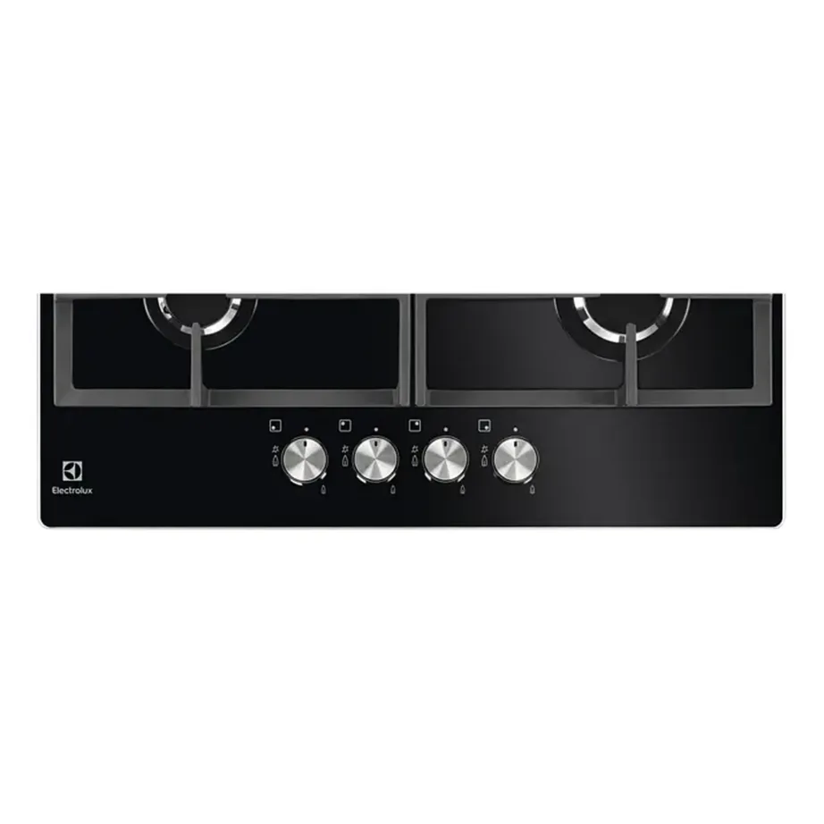 Integreeritav gaasipliidiplaat klaaspinnaga ELECTROLUX KGG6426K, 60 cm, 4 keeduala, 8000 W, must, malmist potitoed, pealtpaigaldus – 10