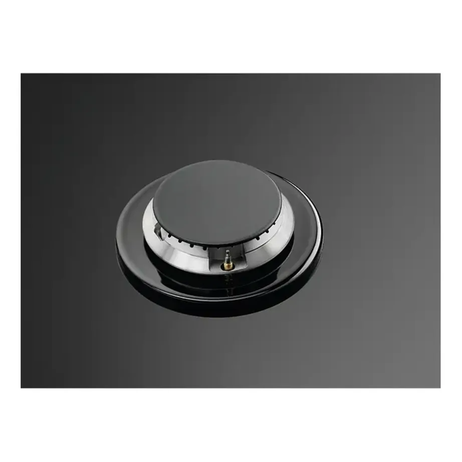 Gaasipliidiplaat karastatud klaaspinnaga ELECTROLUX KGG6456K, 60 cm, 4 põletit, WOK-põleti, malmist pannitoed, must, elektrisüüde, 8900 W – 9