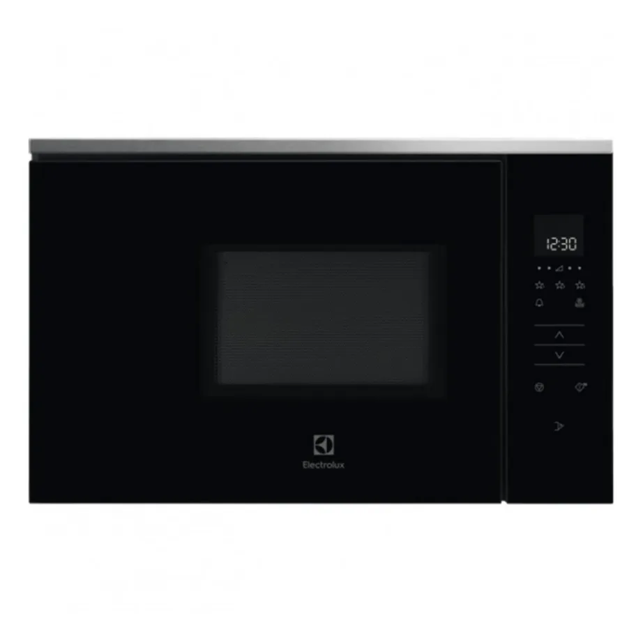 Integreeritav mikrolaineahi TouchOpen uksega ELECTROLUX KMFE172TEX, 17 l, 800 W, roostevaba sisu, puutejuhtimine LCD, roostevaba/must