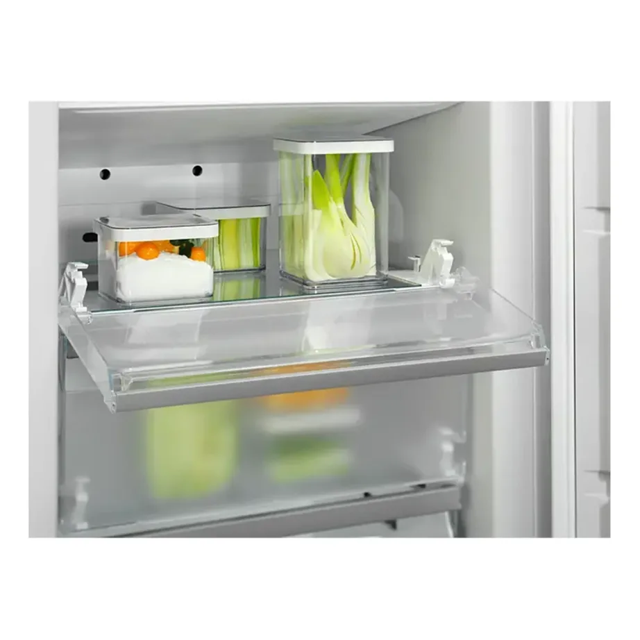 Integreeritav No Frost sügavkülmik Electrolux KUN7NE18S, 204 l, 60 cm, E energiaklass, inverterkompressor, 35 dB, 6 sahtlit, puutejuhtimine, kiirkülmutus, avatud ukse heliinfo, ümber tõstetav uks – 8