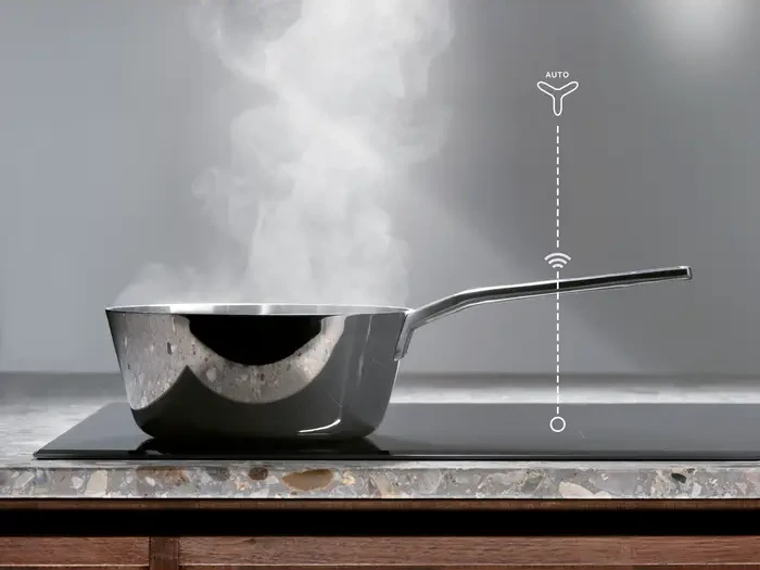 Electrolux LFG716X Hob2Hood automaatjuhtimise illustratsioon