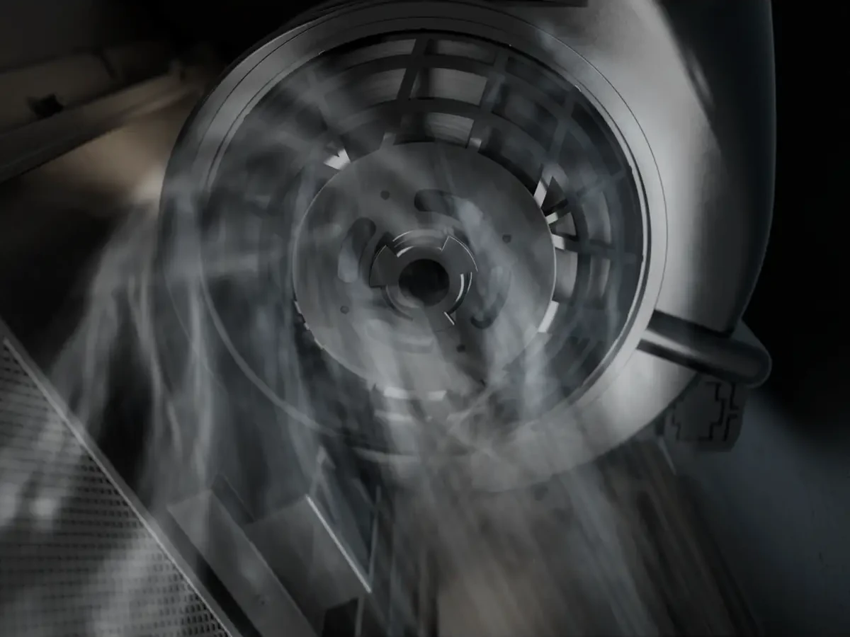 Electrolux LFP616X ExtractionTech Plus võimsa õhupuhastusega