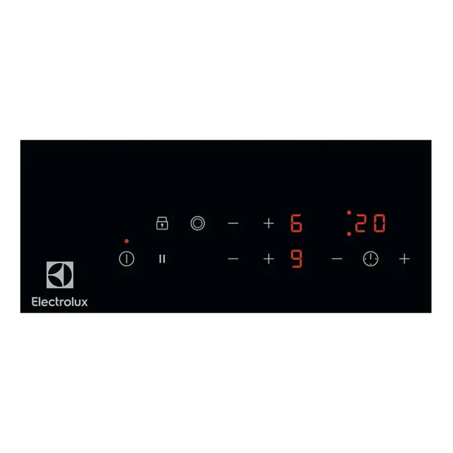 Kahekeedualaga klaaskeraamiline elektripliidiplaat ELECTROLUX LHR3233CK, integreeritav, 30 cm, 2900 W, puutetundlik juhtimine, taimer, lapselukk, jääkkuumuse indikaator, must – 12