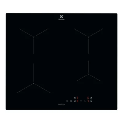 Induktsioonpliidiplaat 60 cm integreeritav ELECTROLUX LIL61424C, 4 tsooni, 3650 W, puutetundlik juhtimine, must