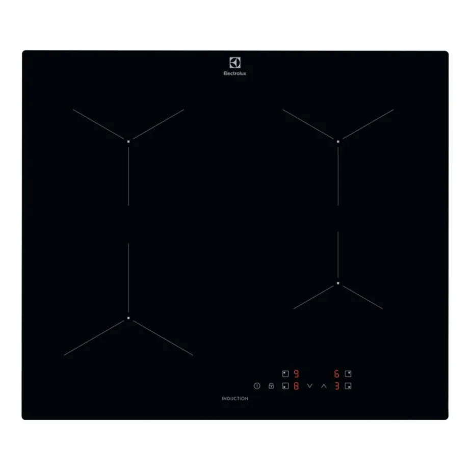 Induktsioonpliidiplaat 60 cm integreeritav ELECTROLUX LIL61424C, 4 tsooni, 3650 W, puutetundlik juhtimine, must