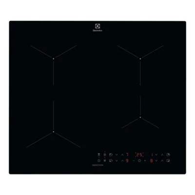 Induktsioonpliidiplaat 60 cm Hob2Hoodiga ELECTROLUX LIL61434C, 4 tsooni, puutetundlik juhtimine, taimer, PowerBoost,