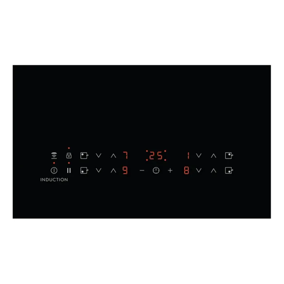 Induktsioonpliidiplaat 60 cm Hob2Hoodiga ELECTROLUX LIL61434C, 4 tsooni, puutetundlik juhtimine, taimer, PowerBoost, lapselukk, must klaaskeraamika, tööpinnale paigaldatav, 3650 W – 13