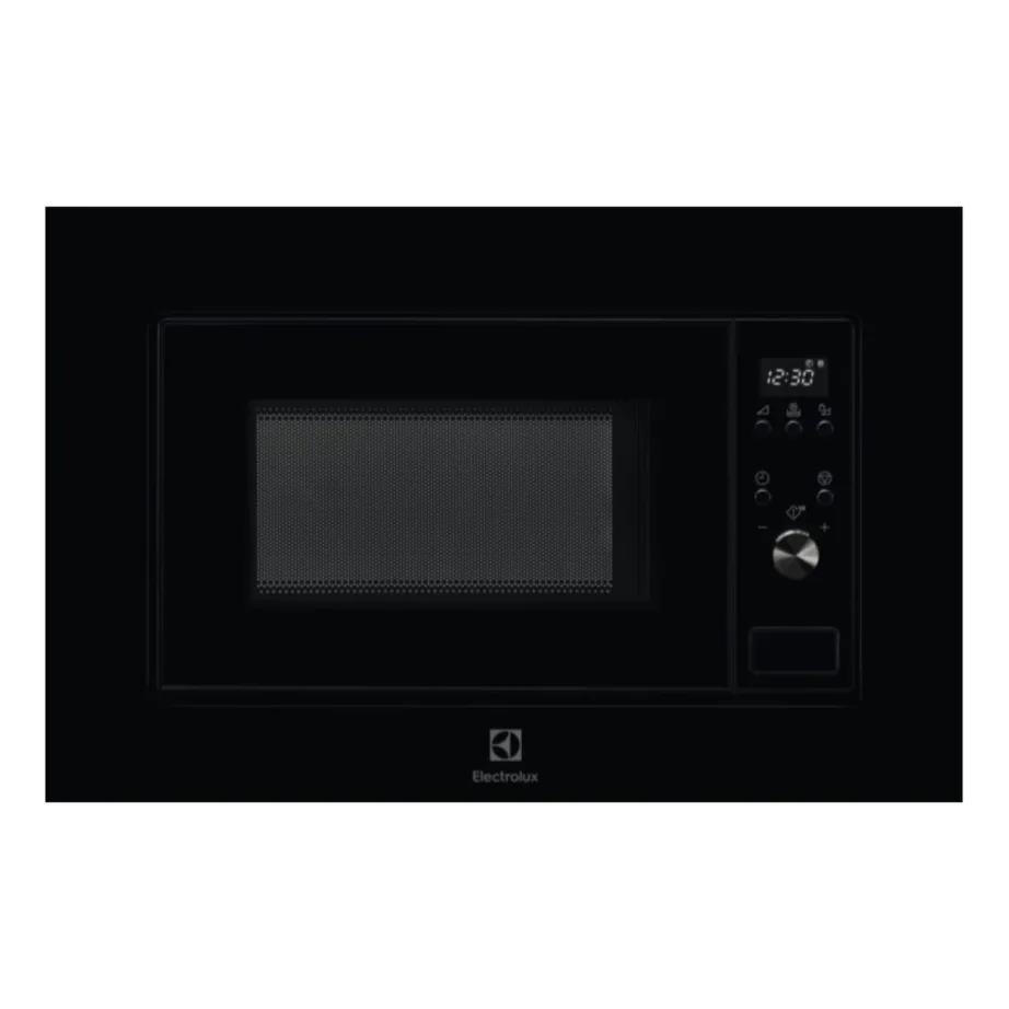 Integreeritav mikrolaineahi ilma grillita Electrolux LMS2203EMK, 20 l, 700 W, elektrooniline juhtimine LCD-ga, roostevabast terasest sisemus, 5 võimsusastet, 8 automaatprogrammi, must