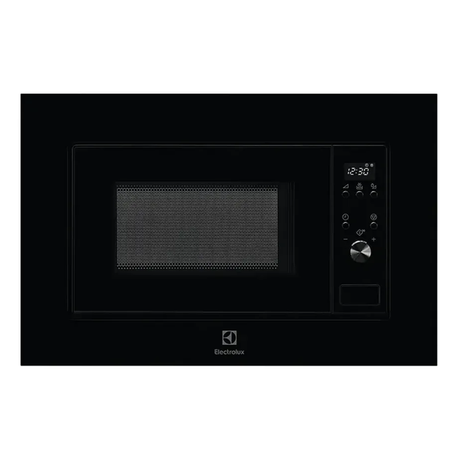 Integreeritav mikrolaineahi ilma grillita Electrolux LMS2203EMK, 20 l, 700 W, elektrooniline juhtimine LCD-ga, roostevabast terasest sisemus, 5 võimsusastet, 8 automaatprogrammi, must – 2