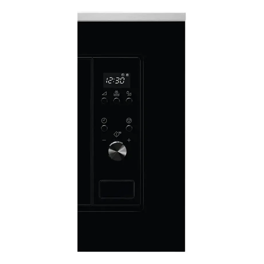 Integreeritav mikrolaineahi 20 l 700 W ELECTROLUX LMS2203EMX, roostevaba teras/must, ilma grillita, elektrooniline juhtimine LCD-ga, 5 võimsustaset, 8 automaatprogrammi, lapselukk – 7