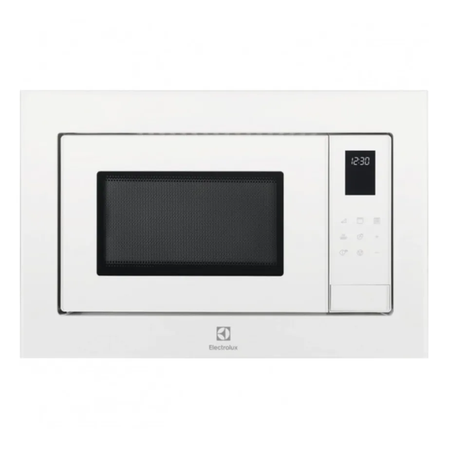 Integreeritav mikrolaineahi grilliga Electrolux LMS4253TMW, 25 l, 900 W mikrolaine, 1000 W grill, puutejuhtimine LCD-ga, roostevaba teras, valge, paigaldus 38x56x55 cm