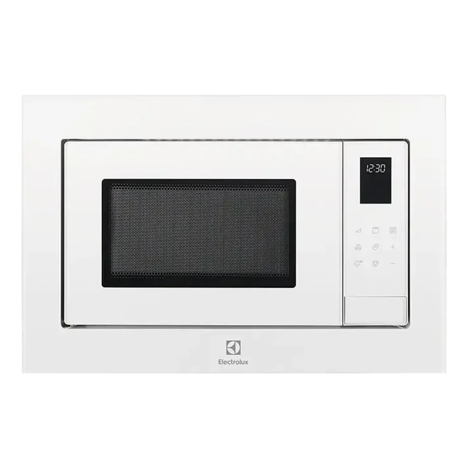 Integreeritav mikrolaineahi grilliga Electrolux LMS4253TMW, 25 l, 900 W mikrolaine, 1000 W grill, puutejuhtimine LCD-ga, roostevaba teras, valge, paigaldus 38x56x55 cm – 3