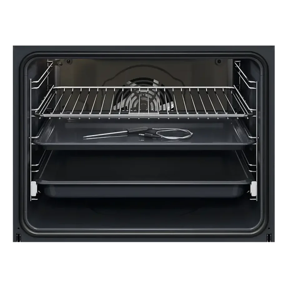 Integreeritav aurufunktsiooniga elektriahi Wi-Fi ja lihatermomeetriga ELECTROLUX LOD6F77WZ, 72 l, SteamBake, A+, 60 cm, must, katalüütiline + Aqua Clean, teleskoopsiinid – 6