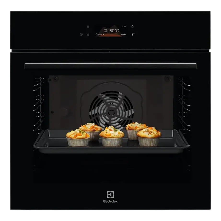 Integreeritav elektriahi küpsetusjuhiga ELECTROLUX LOE8F38Z, 72 l, 60 cm, A+ energiatõhusus, EXCite puuteekraan, 99 automaatprogrammi, Aqua clean + katalüütiline puhastus, must klaas – 2