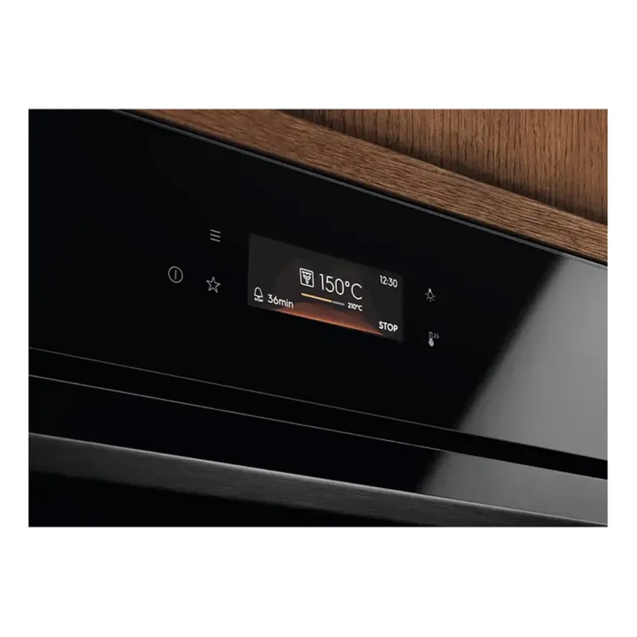 Integreeritav elektriahi küpsetusjuhiga ELECTROLUX LOE8F38Z, 72 l, 60 cm, A+ energiatõhusus, EXCite puuteekraan, 99 automaatprogrammi, Aqua clean + katalüütiline puhastus, must klaas – 5