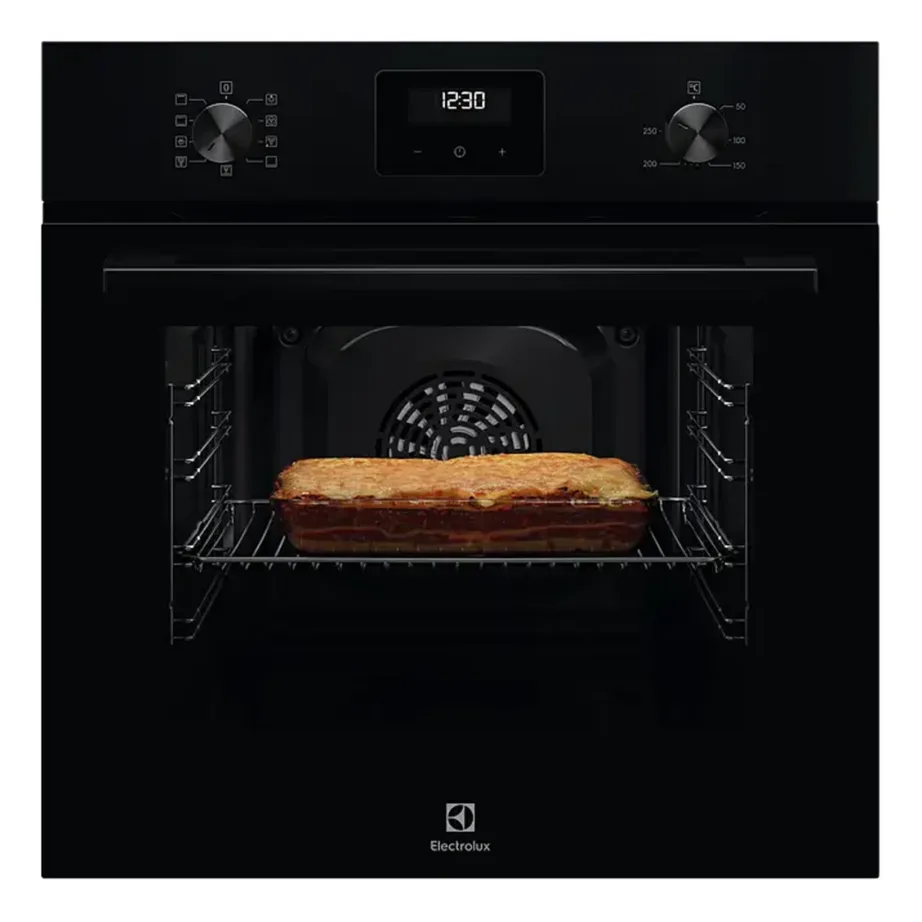 Integreeritav elektriahi AquaClean puhastuse ja konvektsiooniga ELECTROLUX LOF3H10BK, 65 l, A energiaklass, 60 cm, grill, 1-tasandilised teleskoopsiinid, must – 4