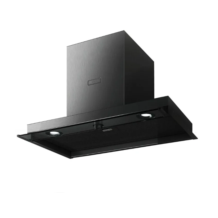 Integreeritav õhupuhasti 60 cm Elica Boxin LX/BL MAT/A/60, õhutuskanaliga, 620 m³/h, LED valgustus, energiatõhusus A, must, toru 150 mm