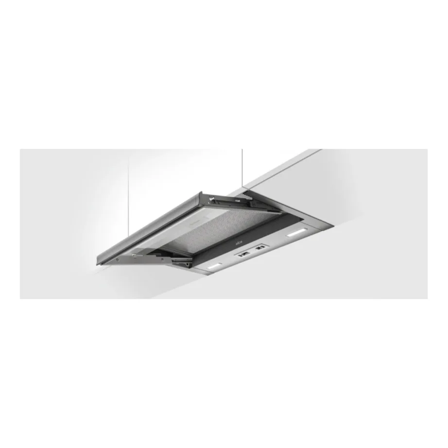 Integreeritav õhupuhasti LED-valgustusega Elica CIAK 2.0 S GR/A/60, 60 cm, roostevaba teras, väljatõmme 255–425 m³/h, B-energiklass, 120 mm toru, 57–69 dB