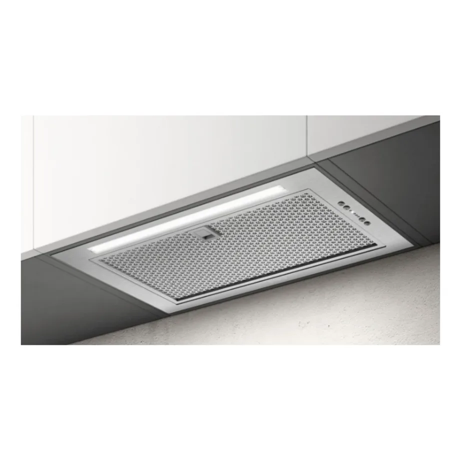 Integreeritav õhupuhasti LED-valgustusega Elica CT23 S IX/A/52, 52 cm, roostevaba teras, väljatõmme, kuni 710 m3/h, B energiaklass, 150 mm õhukanal