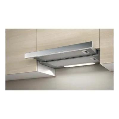 Integreeritav teleskoopõhupuhasti LED-valgustusega Elica Elite 14 Lux GRIX/A/50, 50 cm, roostevaba teras, väljatõmme,