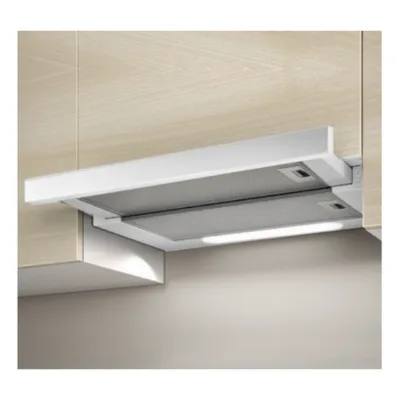 Integreeritav teleskoop-õhupuhasti LED-valgustusega Elica Elite 14 Lux WH/A/50, 50 cm, valge, mehaaniline juhtimine,