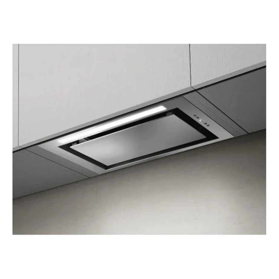 Integreeritav õhupuhasti perimeertõmbega Elica ENTER IX/A/52, 52 cm, roostevaba teras, LED valgustus, kuni 650 m³/h, väljatõmme 150 mm, energiatõhususklass B