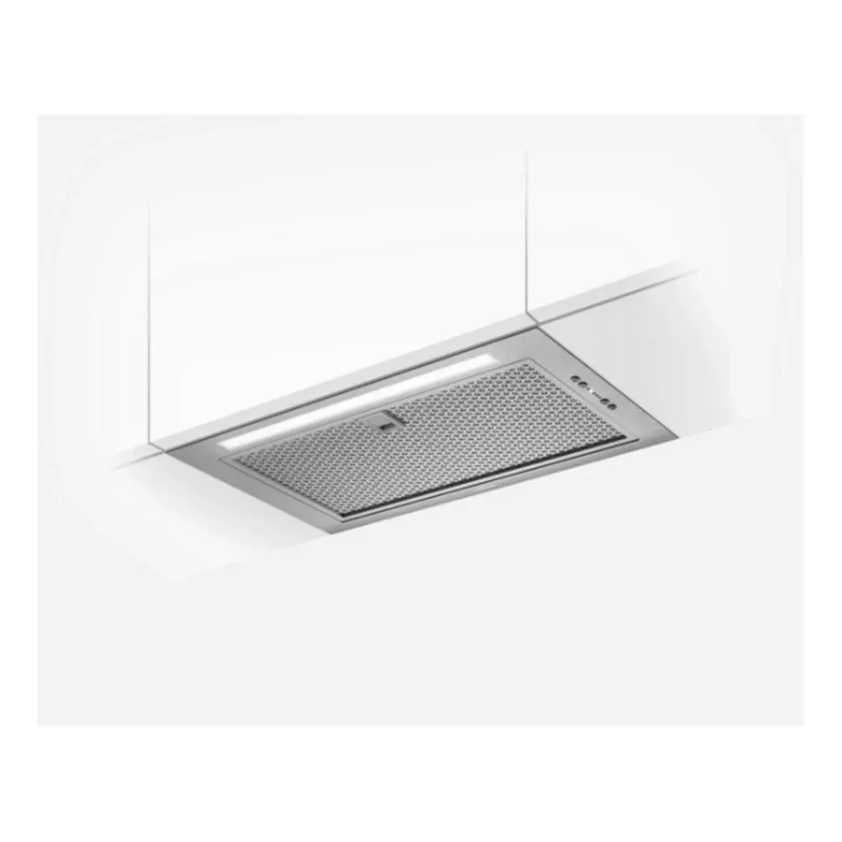Integreeritav õhupuhasti roostevaba teras LED-valgustusega Elica FOLD S IX/A/52, 52 cm, kuni 710 m³/h, 150 mm toru, B energiaklass, elektrooniline juhtimine, hõbedane